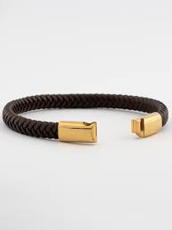 Dark Brown Leather Bracelet Prestige