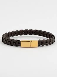 Dark Brown Leather Bracelet Prestige