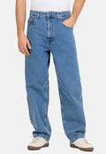 blue baggy jeans